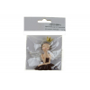 Figura tündér poly 7,3*7,3*2cm bordó