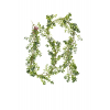 Selyemvirág girland mini lizinka 180cm v.zöld