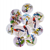 Gomb fa 3cm s/24 madaras