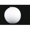 Gömb styrofoam D20 világító akasztós fehér