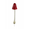 Gomba hab 14cm piros