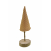 Gyertya házikó 6*8cm szürke