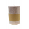 Gyertya henger 70/100 Rustic Metal h.lila