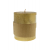 Gyertya henger 70/80 Rustic Metal arany