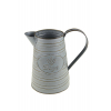 Kancsó fém 22*17,5cm szürke