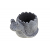 Kaspó cement csiga 20x13x12.5cm s.szürke