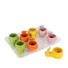 Kaspó kerámia robogó ?6,5xH7cm tálcás s/8