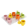 Kaspó kerámia tricikli több szín 6,5xH7cm s/8