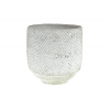 Kaspó kő kerek 12*12cm szürke