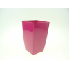 Kaspó műa magas Finezja 12*12cm M 20 cm pink Lamela