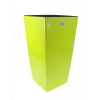 Kaspó műa magas Finezja 25*25cm M 46 cm élénk v.zöld Lamela