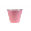 Kaspó műanyag D10 H10 mintás pink