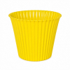 Kaspó muffin műanyag D6,5 sárga