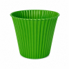 Kaspó muffin műanyag D6,5 zöld