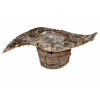 Kaspó rattan 27*13cm natúr