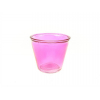 Kaspó üveg D9,5 cm pink