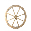 Kerék fa 100*3cm natúr