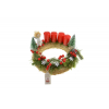 Készítmény adventi koszorú 25cm