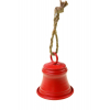 Kolomp fém 8*9cm piros