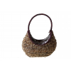 Kosár rattan 18*28cm táska forma natúr