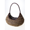 Kosár rattan 22*15*36cm táska forma natúr