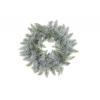 Koszorú fenyő D50 havas zöld