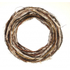 Koszorú rattan D30 natúr/fehér