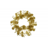 Koszorú selyemvirág 24CM arany
