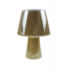 Lámpa üveg 17-10558  D17 H25 barna