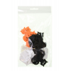 Macska + Szellem fa 5cm s/24 mix narancs