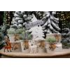 Figura madár kerámia 6cm több szín