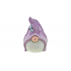 Figura manó kerámia 12,5*9,5cm lila