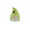 Figura manó kerámia 12,5*9,5cm zöld