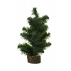 Műfenyő 30cm fa talppal