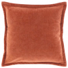 Párna textil 45x45xm rozsdabarna