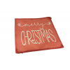 Párnahuzat textil christmas 40*40cm piros