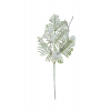 Pick ág  bogyós 23CM almával fehér/ezüst