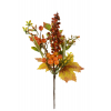 Pick ág őszi leveles bogyós 26CM barna/sárga