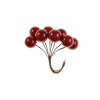 Pick bogyó 1.5cm s/8 piros