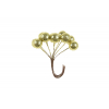 Pick bogyó 11cm s/10 glitteres arany