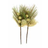 Pick bogyós ág tűlevéllel 20cm s/2 zöld