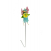 Pick fém tündér 10*9*18 cm napelemes kék