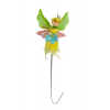 Pick fém tündér 10*9*18 cm napelemes sárga