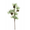Pick fenyőág 32cm tobozzal barna/zöld