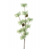 Pick fenyőág 62cm tobozzal barna/zöld