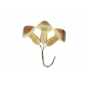 Pick gomba 3.5*5cm s/3 barna