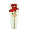 Pick gomba fa 12*7,5*0,3cm piros