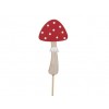 Pick gomba fa 4,5cm s/24 piros
