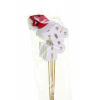 Pick hohoho felirat fa 10*9*0,6cm s/4 fehér