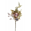 Pick karácsonyi ág 36cm arany/rosegold